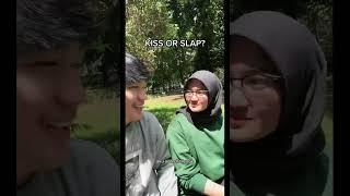 kalo kamu pilih kiss or slap? #prank #viral #fyp