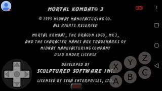 Эмулятор SEGA GENPLUSDroid. Mortal Combat 3