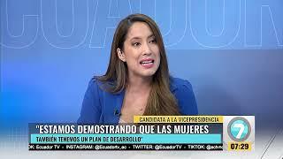 #EntrevistasNoticias7   Linda Romero Candidata a la Vicepresidencia  Movimiento Amigo