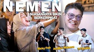 NEMEN - TRI SUAKA FT ANDIKA MAHESA & RICKY FEB  LIVE NGAMEN