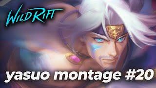 yrslma yasuo god  wild rift yasuo montage #20