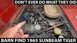 Fixing the Previous Owners Bad Ideas on my Sunbeam Tiger