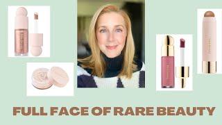 FULL FACE OF RARE BEAUTY OVER 40 MAKEUP? #makeupover40