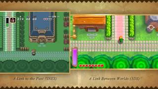 Video Comparison - A Link Between Worlds vs. A Link to the Past