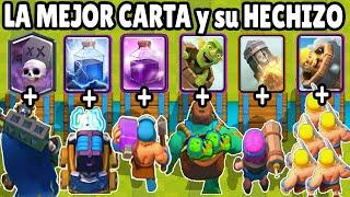 LA MEJOR CARTA Y SU HECHIZO  OLIMPIADAS de CLASH ROYALE