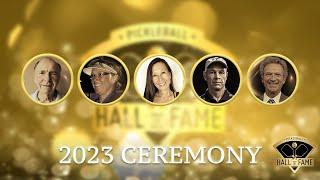 2023 Pickleball Hall Of Fame Ceremony