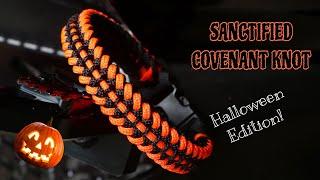 HOW TO MAKE MINI SANCTIFIED COVENANT PARACORD BRACELET EASY PARACORD TUTORIAL DIY .