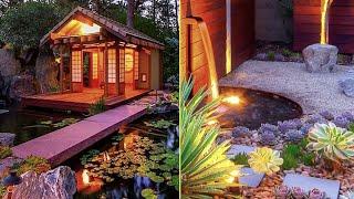 Backyard Design Zen Gardens with Beautiful Pond 35+ Great Design ideas