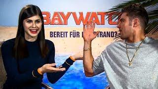 Zac Efron Tries Charming Baywatch Co-Star Alexandra Daddario