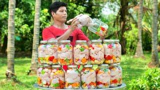 GLASS JAR CHICKEN  Tender and Juicy Chicken Cooked In a Glass Jar  Village Food