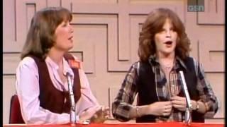 Debralee Scott exposes her breasts on Password Plus game show from 1979