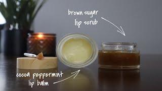 2 Ways to Keep Your Lips Smooth and Moisturized  DIY Lip Scrub and DIY Lip Balm