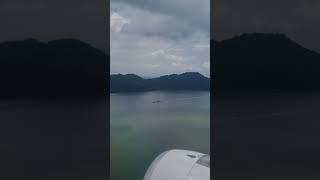 AirAsia Flight Landing Penang