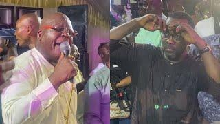 PASUMA SHOWED MAXIMUM RESPECT FOR SHINA PETER AS HE SINGS AT ALHAJI SABURI AKOREDE 50TH BIRTHDAY