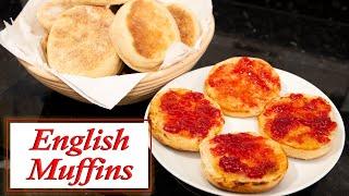 English Muffins No Knead