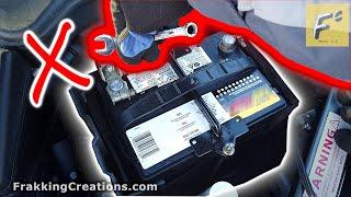 How to change a Car battery Safely - Which wire to disconnect first? Plus dont lose memory settings