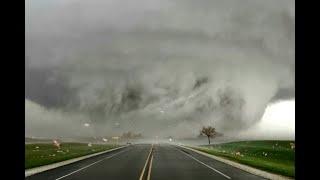 UP CLOSE - Minden and  Harlan Iowa Tornadoes 42624 4K