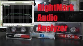 RMAA- RightMark Audio Analyzer. Как проверить АЧХ магнитофона и кассет при записи.