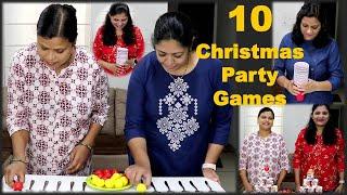 10 Christmas Party games  New party games  Kitty party games for ladies  New Year Games 2024