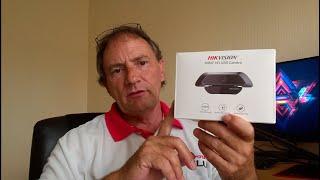 HIKVISION DS-U12 1080P WEBCAM UNBOXING