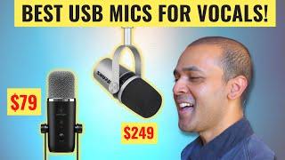 BEST USB Microphones 2022  For Singing Home Studio - Shure MV7 Review