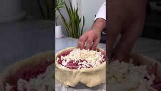 کیک پیتزا خوشمزه درست کنید #food #cheesecake #خوشمزه #غذا #pizza