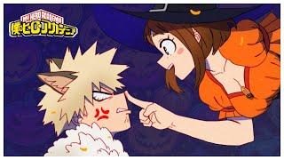 Class 1-As Halloween Party  My Hero Academia Comic Dub Kacchako