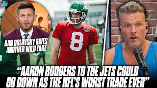 The Aaron Rodgers Jets Trade Could Go Down As The Worst Trade In NFL History  Pat McAfee Reacts