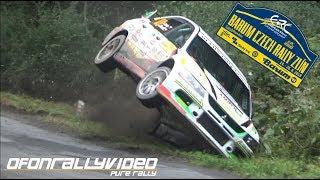 Barum Czech Rally Zlín 2018 Crashes & Action - ofonrallyvideo