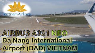 Airbus A321 NEO - Vietnam Airlines Taking off Da Nang International Airport Vietnam