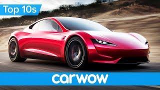 Incredible New Tesla Roadster - its faster than a Bugatti Chiron  Top 10s