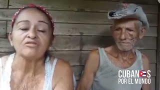 Hija de anciano enfermo está abandonado en una casa de guano y tabla de palma pide ayuda al régimen