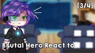 Brutal Hero react to Brutal Hardcore  Gacha Reaction  YTMCI