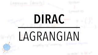 Lagrangian for the Dirac Equation  Non-Interacting  Relativistic Quantum Mechanics