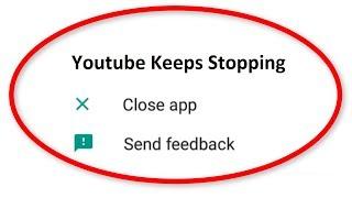 How To Fix Youtube Keeps Stopping Error  Android Mobile