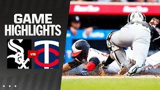 White Sox vs. Twins Game Highlights 42424  MLB Highlights