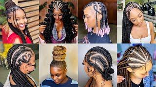 New & Latest African Braids Hairstyles For Black Women  Cute