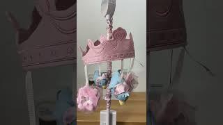 Kids Line Disney Cinderella Musical Baby Mobile demo