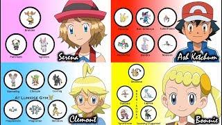 Serena Bonnie & Clemonts Pokémon Bonus Ash