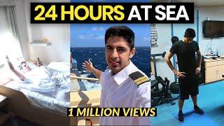 This is How I spend 24 hours on a SHIP as an Officer & YouTuber