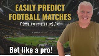 HOW TO PREDICT FOOTBALL MATCHES & PROFIT USING THIS BETTING FORMULA 1X2 BTTS Overunder 2.5