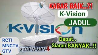 Kabar Baik K-VISION Jadul Di Satelit Telkom 4 Dapat Siaran Banyak