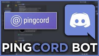How to Get and Setup Pingcord Discord Bot Automatic Discord PingNotifications for Youtube etc.