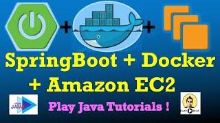 Spring Boot Docker Amazon EC2  Spring Boot AWS EC2 Expose Url  SpringBoot Docker AWS EC2 2022