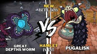 HAMLET IN DONT STARVE TOGETHER PUGALISK VS GREAT DEPTHS WORM New Mod - DST BETA