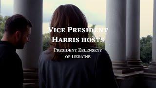 Vice President Harris Hosts President Zelenskyy of Ukraine