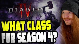 Diablo 4 - Whats The Best Class For Season 4?