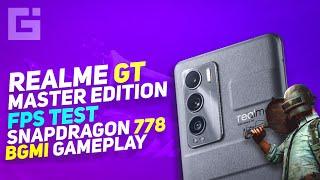 Realme GT Master Edition BGMI Gaming Test FPS with Sanhok Bootcamp PUBG FPS Test Snapdragon 778G