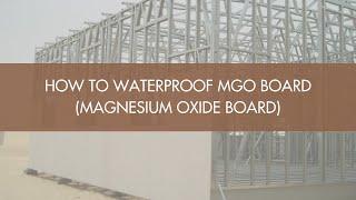 How To Waterproof MGO Board Magnesium Oxide Board