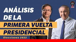 Petro y Hernández análisis de la primera vuelta de las presidenciales  Elecciones 2022